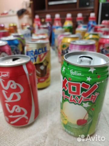 Коллекция банок газировок, энергетиков и т.д