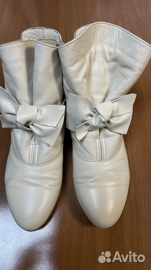 Ботильоны женские 38 размер натуральная кожа