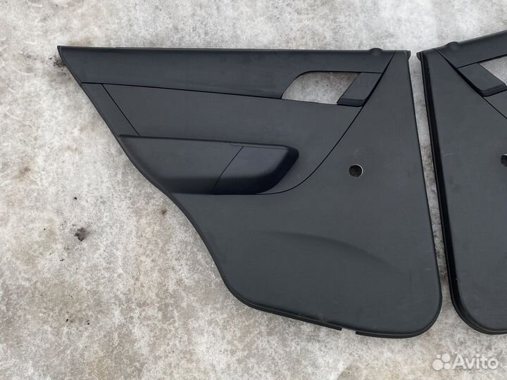 Обшивки задних дверей Шевроле Авео Т250