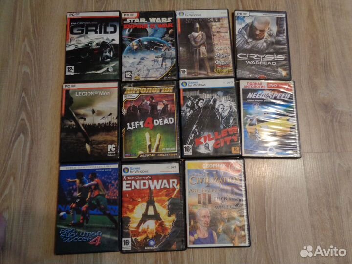 Игры для пк на дисках