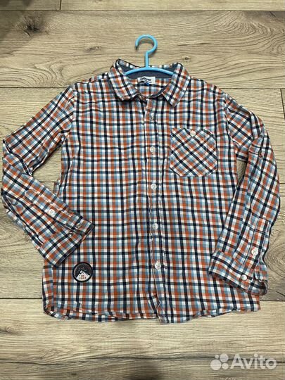 Рубашка для мальчика 116