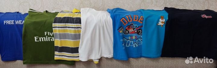 Поло, футболки, майки (рост 110-116,122-128)