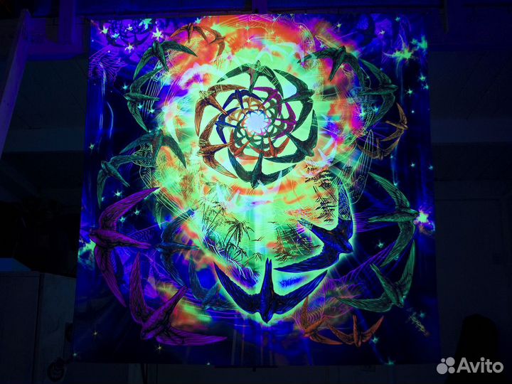 Полотно для медитаций Постер на стену Uv арт