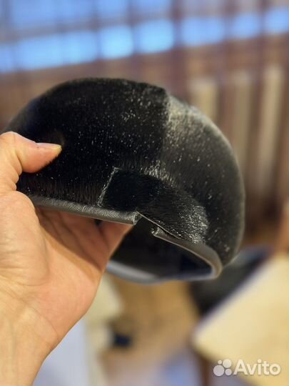 Меховая мужская кепка нерпа