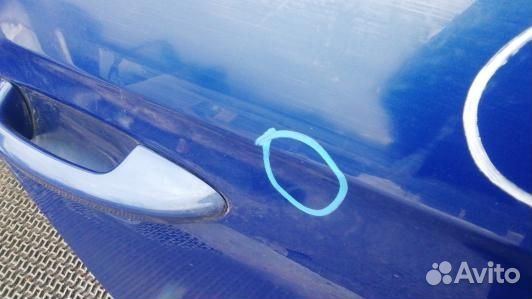 Дверь задняя правая volkswagen passat B6 (GDN14FT0