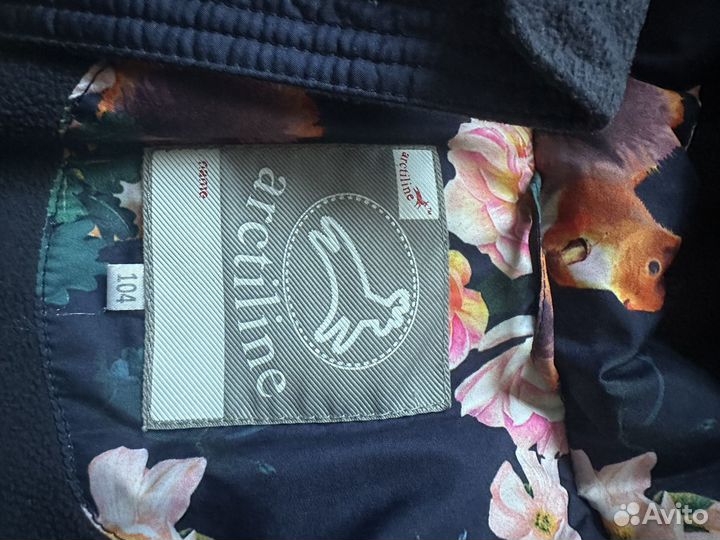 Зимний комбинезон для девочки 104