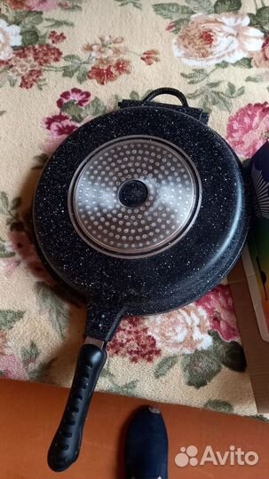 Сковорода гриль двойная