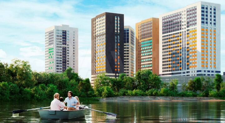 2-к. квартира, 54,9 м², 5/29 эт.