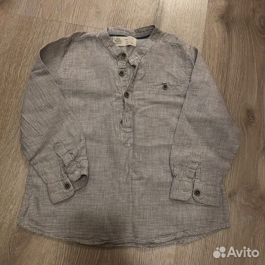 Рубашка детская зара 2/3 года