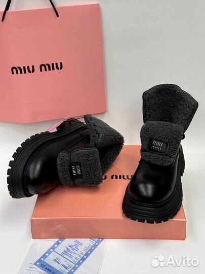 Ботинки зимние Miu Miu