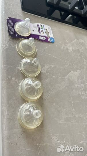 Соски philips avent natural с 0+