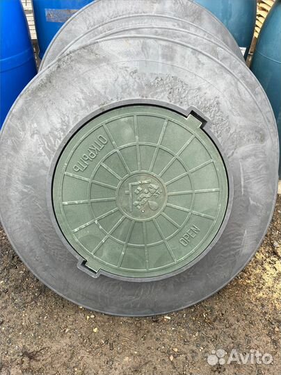 Крышки полимерно-песчаные 1000 мм