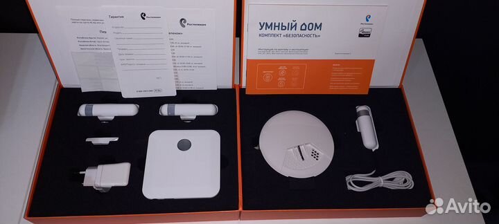 Умный дом Ростелеком Расширенный. Разные датчики