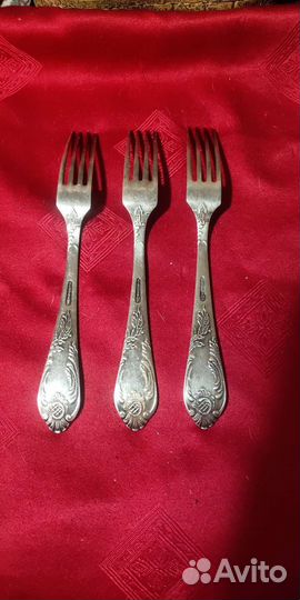 Столовые приборы Мельхиор СССР