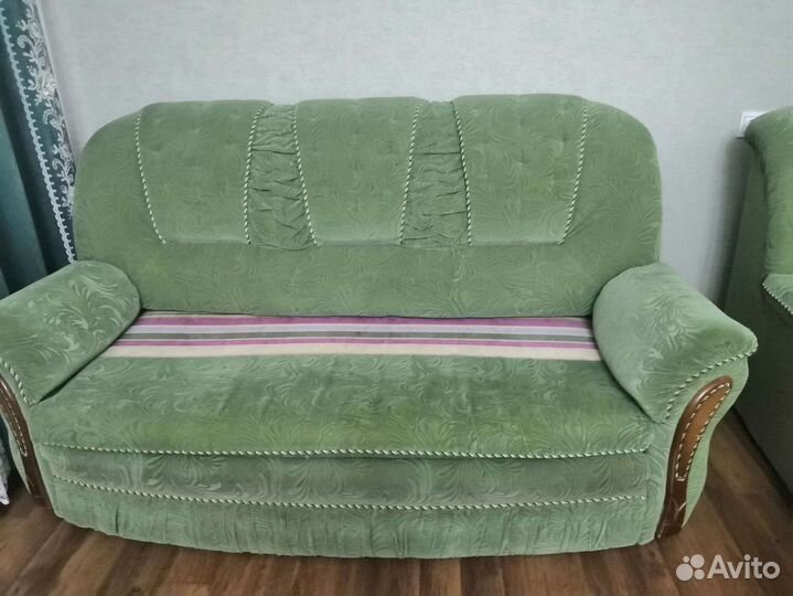 Диван и 2 кресла