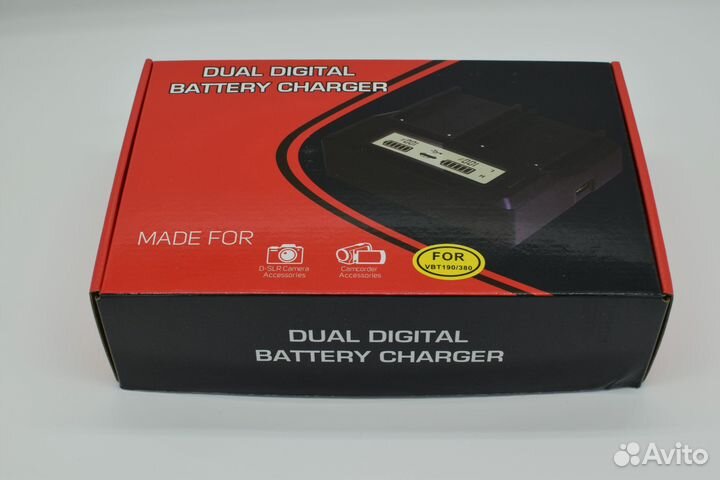 Двойное зарядное ус-во LCD Panasonic VBT190/380