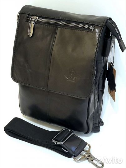 Сумка мужская новая кожаная натуральная кожа