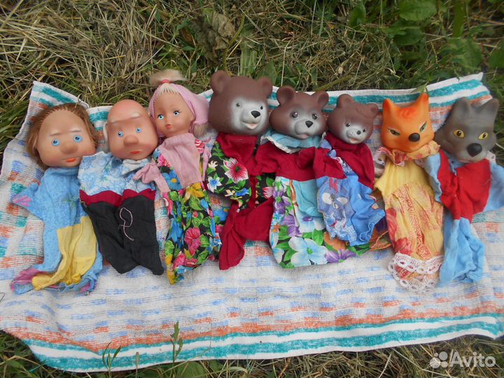 Перчаточная кукла для кукольного театра