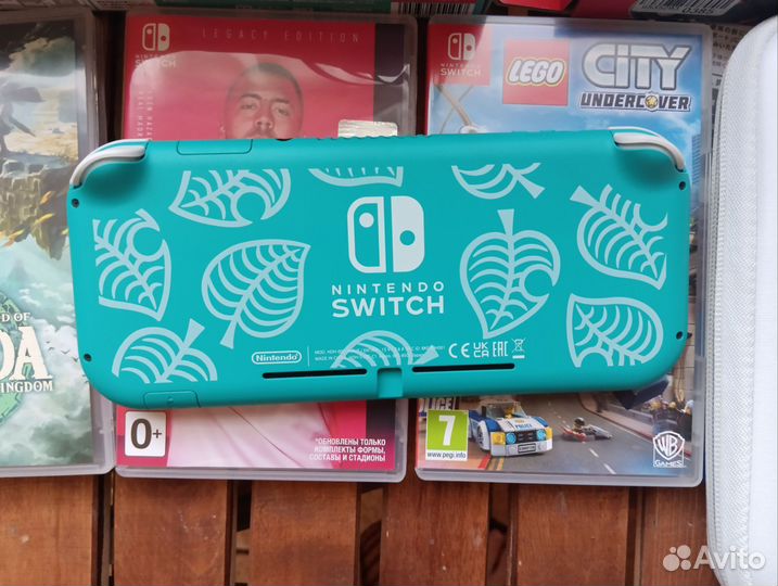Nintendo switch lite в отличном состоянии