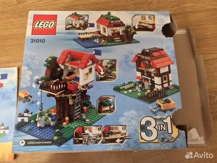 Lego Creator 31010 Дом на дереве 3 в 1