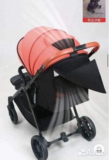 Прогулочная коляска новая