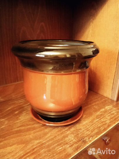 Горшок керамический напольный