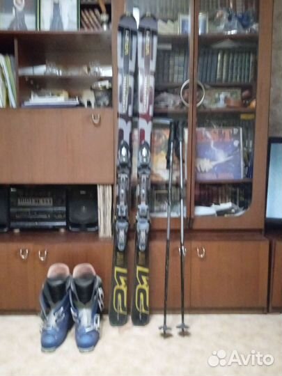 Горные лыжи 3в1 Dynamic 168 см