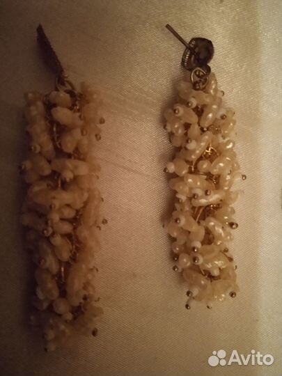 Серьги из жемчуга