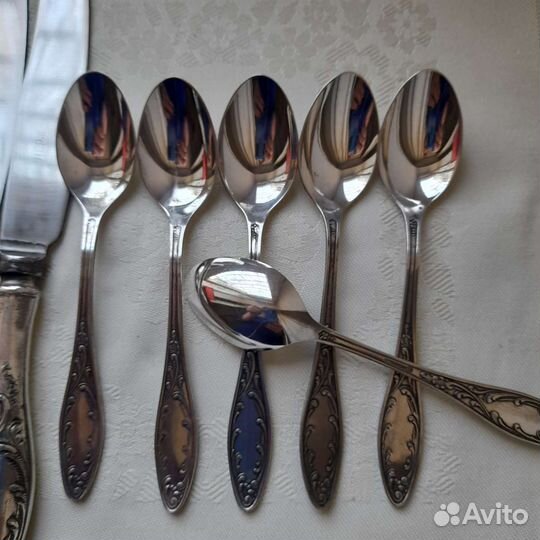 Столовые ложки мельхиор СССР