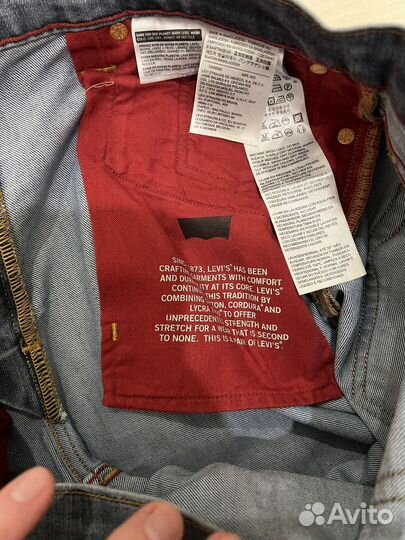 Джинсы мужские levis 511 W32 L32