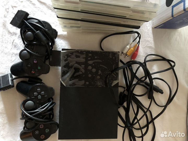 Sony PS2 игровая приставка +игры