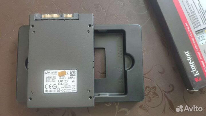 Жесткий диск ssd 480gb A400 Kingston