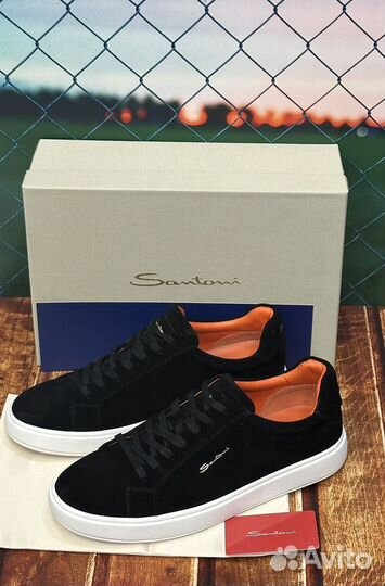 Кеды мужские santoni (размер 40-41-42-43-44-45)