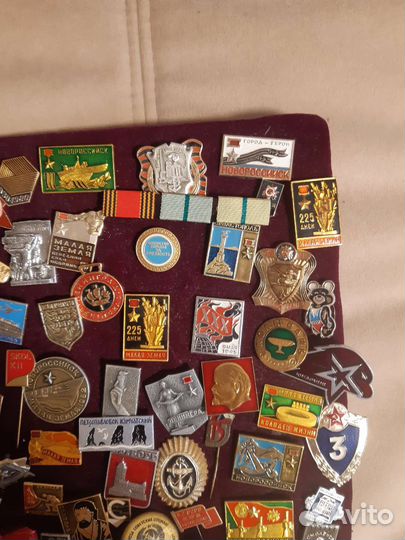Значки СССР на разные темы желательно одним лотом