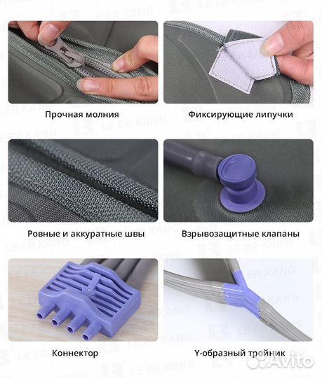 Аппарат прессотерапии лимфадренажа для ног