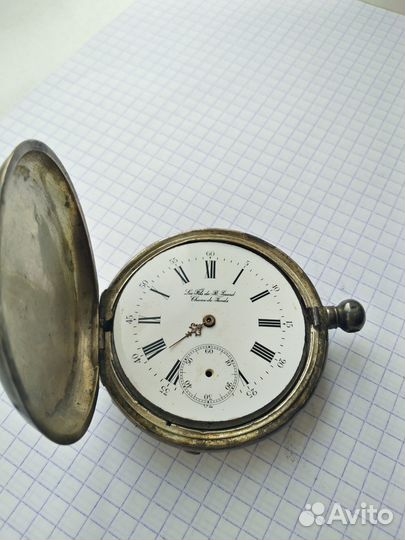 Коллекционные карманные мужские часы Les Fils R.Pi