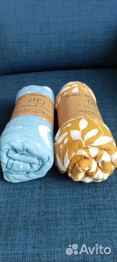 Муслиновые пеленки новые