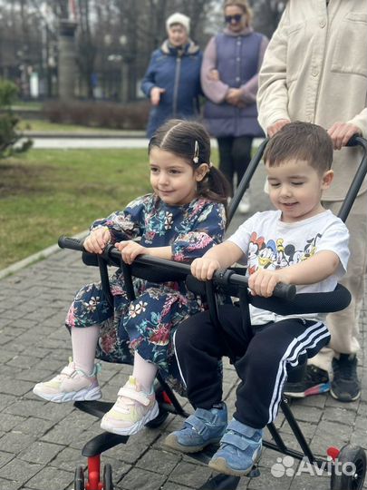 Baby Bike для двойни близнецов погодок коляска