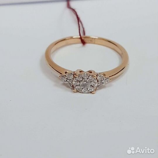 Кольцо с бриллиантами