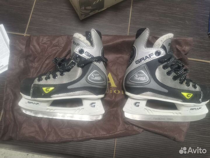 Коньки хоккейные детские 30 размер