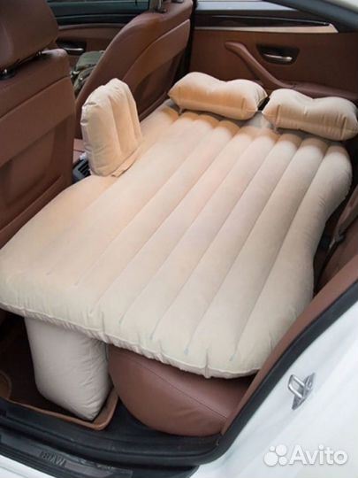 Надувной матрас в машину для путешествий