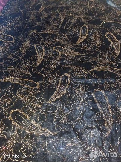 Бархат отрез