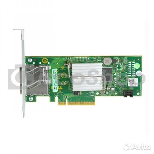 Адаптер шины Dell 6Gb SAS HBA, Dual Port