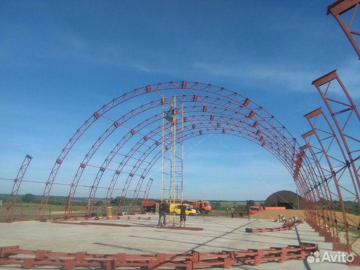 Арки для арочных ангаров 16м