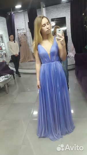 Выпускное вечернее платье в пол Sherri Hill