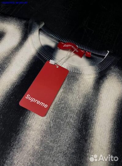 Свитер Supreme blurred logo (Арт.30052)