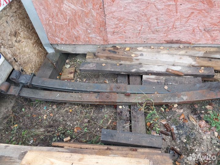 Рессора передняя скания 4