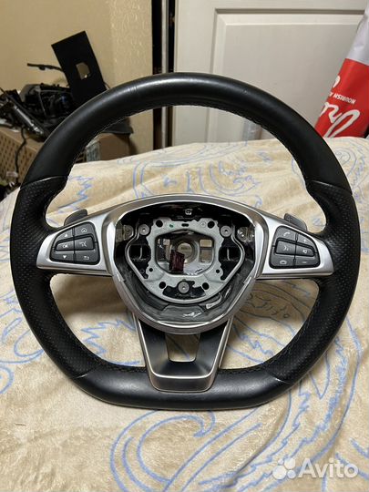 Руль в сборе mercedes amg w205, w213, glc