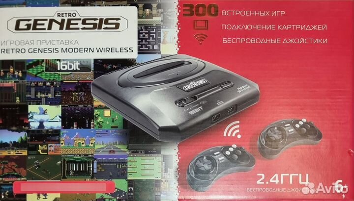 Retro genesis Modern +300 игр Wireless