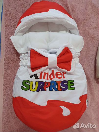 Конверт одеяло на выписку осень зима